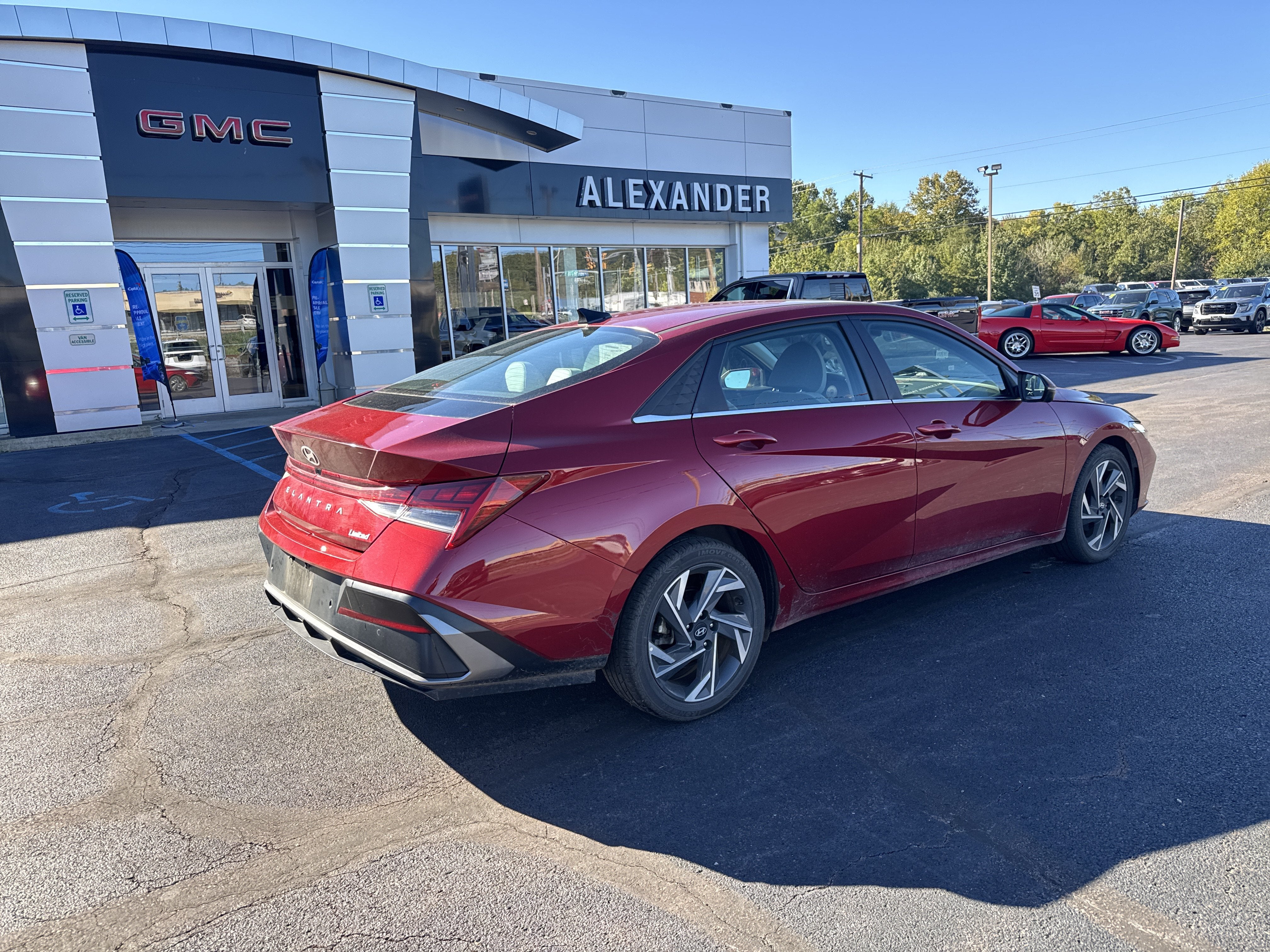 Used 2024 Hyundai Elantra Limited with VIN KMHLP4DGXRU740440 for sale in Bloomsburg, PA