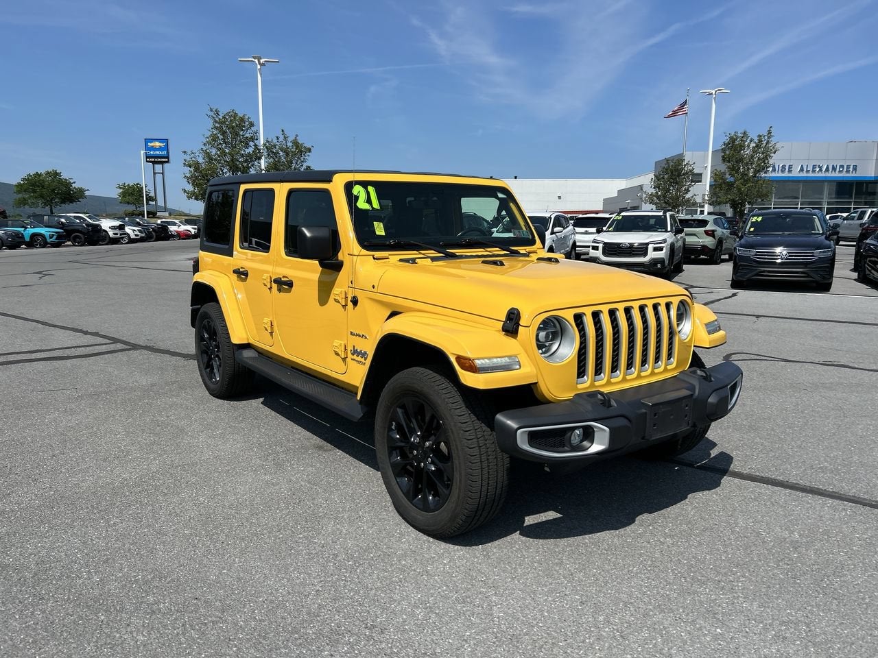 2021 Jeep Wrangler 4xe Unlimited Sahara