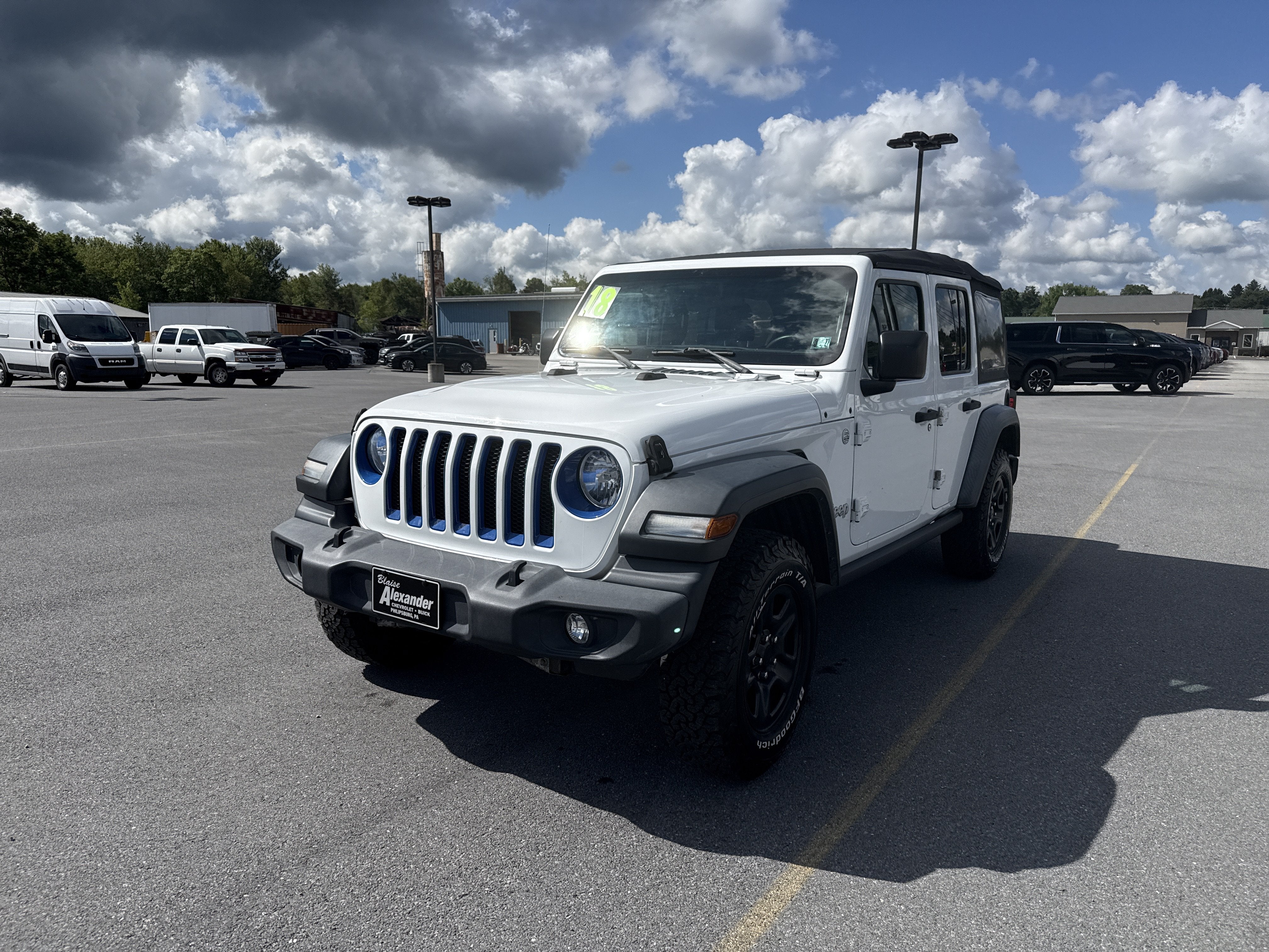 2018 Jeep Wrangler Unlimited Sport