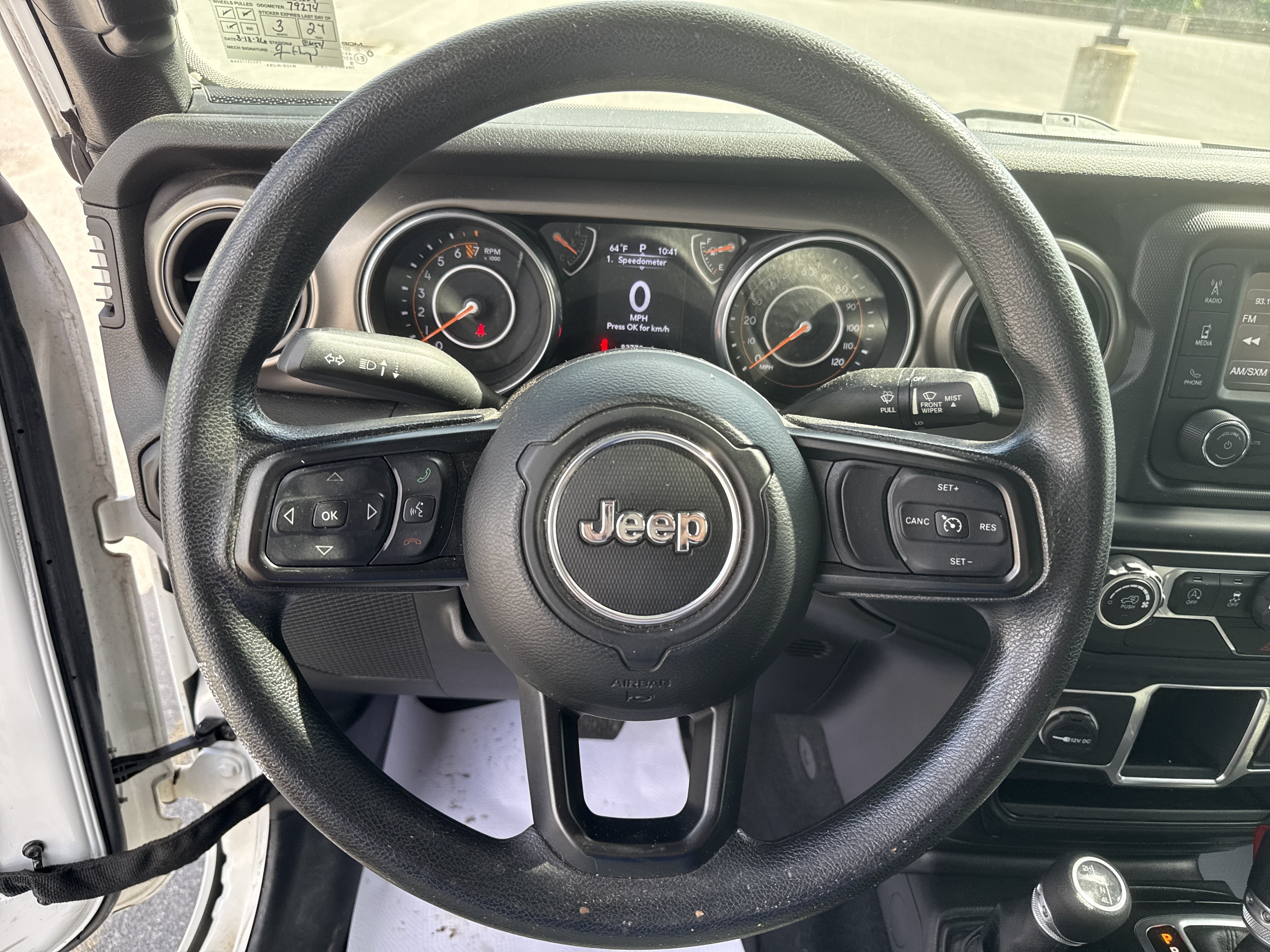 2018 Jeep Wrangler Unlimited Sport