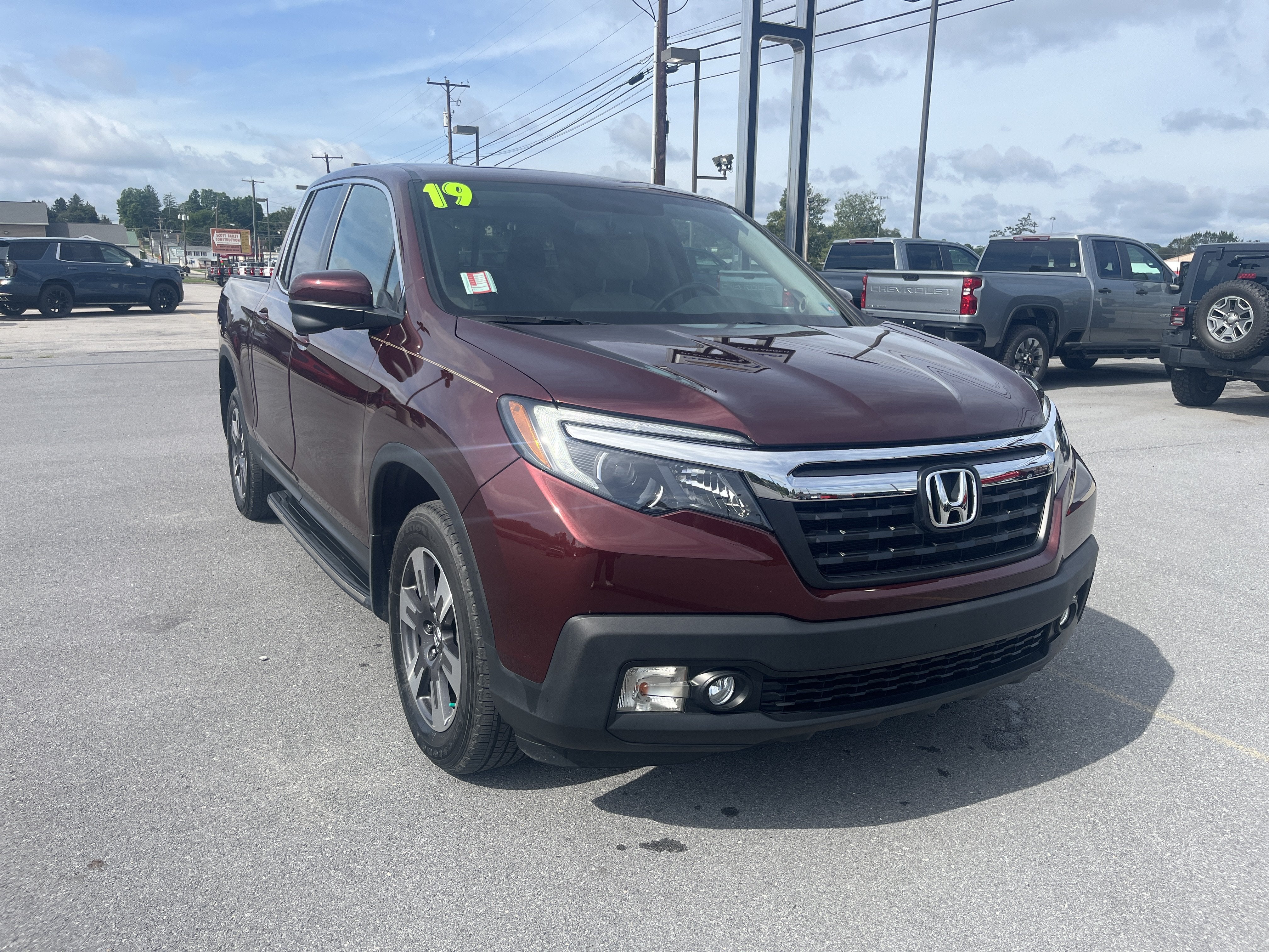 2019 Honda Ridgeline RTL-T