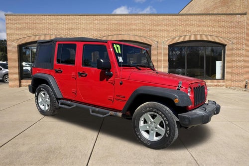 2017 Jeep Wrangler Unlimited Sport