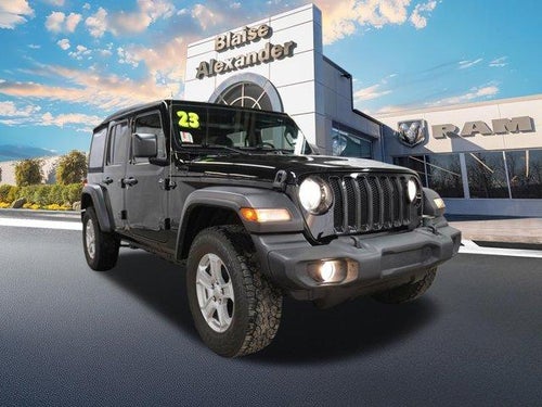 2023 Jeep Wrangler Sport S 4 Door 4x4