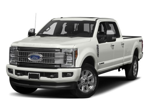 2017 Ford Super Duty F-350 SRW Platinum 4WD Crew Cab 6.75' Box