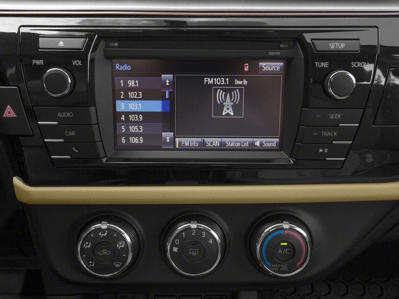 2016 Toyota Corolla 4dr Sdn Auto L (Natl)