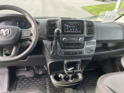 2025 RAM ProMaster Cargo Van Tradesman 2500 Low Roof 136" WB w/Pass Seat