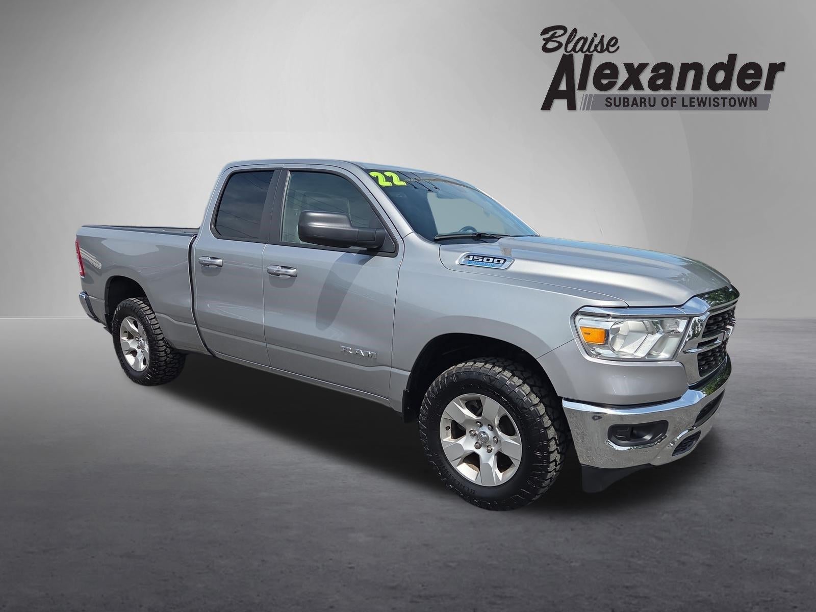 2022 RAM 1500 Big Horn 4x4 Quad Cab 6'4" Box
