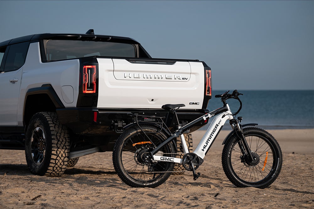 hummer truck and ev bike