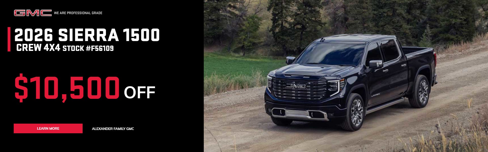 2026 GMC SIERRA 1500