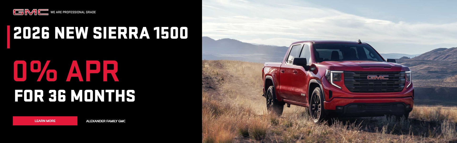 2026 GMC SIERRA 1500