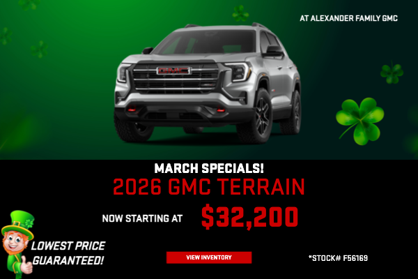 2026 GMC TERRAIN